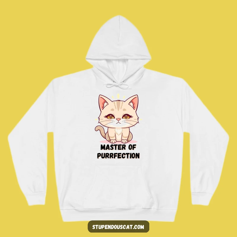 Funny Wise Cat Aura Hoodie: Cozy Enlightenment for Your Soul
