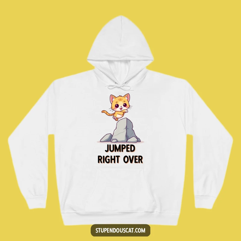 Cozy Valiant Cat Cub Leap Hoodie: Stay Warm While Reaching New Heights!